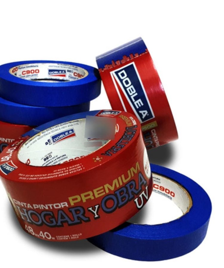 Cinta de enmascarar Premium Hogar y Obra UV